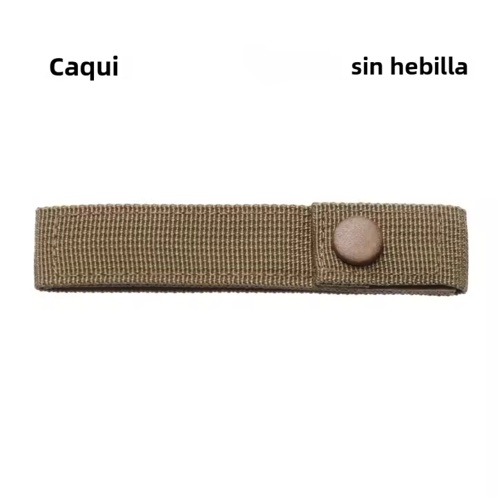 1/2/3Pcs Correa De Nylon Molle Alta Resistencia Con Hebilla Y Gancho Para Llaves Herramientas Tácticas De Exterior Clip De Cinturón Para Escalada Y Senderismo - 1