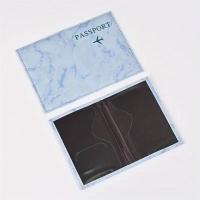 Carcasa De Pasaporte De Cuero PU Con Patrón De Mármol Funda Para Pasaporte De Viaje Accesorio De Viaje Resistente a Químicos - details 10