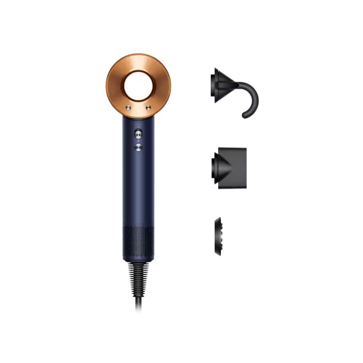 Secador de pelo Dyson Supersonic™ – Liso+Ondulado (Azul de Prusia/ Cobre) Secado rápido. Sin calor extremo. - 1