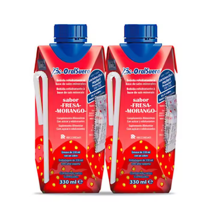 Bioralsuero Fresa 2 Brik 200 ml - 1
