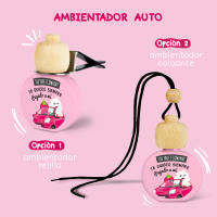 Ambientadores 360 - Pack de 3 Ambientadores Coche 2en1 The Fruit Company | Aroma Frutal, Absorbe Olores, Sin Alcohol, Extractos Naturales | Rejilla o Colgante | Larga Duración +45 Días - details 3