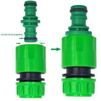 Conector Rápido ABS Para Riega Jardín 1/2” Doble Macho Adaptador Extensor Para Tubo Y Tubo Set De Conectores De Agua Para Jardín - details 4