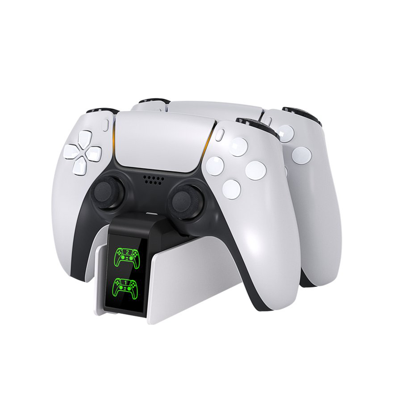 Cargador Rápido Dual Para Controlador Inalámbrico PS5 Base De Carga Para Sony PlayStation 5 Gamepad DualSense Accesorio De Juego