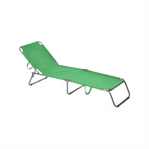 Mediawavestore - Silla Plegable con Respaldo Ajustable para Playa o Jardín - Ligera y Resistente - 1