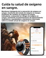 Reloj Inteligente Para Hombres 2025 Con Medición De Presión Arterial Salud Pulsada Terapéutica Uric Acid Lipids Cuidado Del Cuerpo Impermeable - details 20