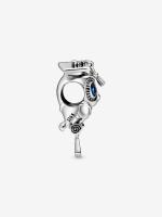 Pandora - Charm de graduación de búho sabio - Plata de ley - details 1