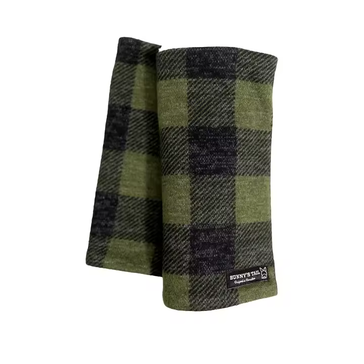 Neck Warmer Alabama Verde - Braga de cuello original Bunny's Tail - Hecho a mano en Barcelona - 1