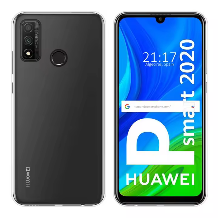 Tumundosmartphone Funda Silicona Gel TPU Transparente para Huawei P Smart 2020 - 1
