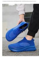 Zapatos De Diario Para Hombre Suela De Goma Plana Transpirable Y Duradera Zapatillas De Exterior Con Diseño Minimalista Talla Verdadera Para Verano - details 9