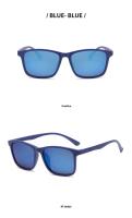 Gafas De Sol Polarizadas Para Hombre 2024 Marco Cuadrado Estilo De Moda Para Negocios Y Pesca Al Aire Libre Conducción - details 12