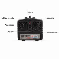 Avión RC FX801 182 DIY 2.4GHz 2CH EPP Craft Avión Eléctrico Para Niños Avión De Ala Fija Al Aire Libre Control Remoto 120m - details 15