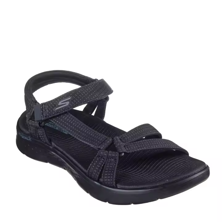 Skechers Sandalias Go Walk Flex Sandal Negras 141451-BBK , para Mujer - 1