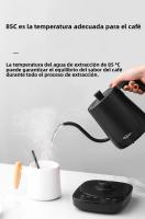 Hervidor Eléctrico 800ml De Acero Inoxidable 304 Térmico Con Control De Temperatura Para Café Y Té Con Base Giratoria De 360 Grados Y Función De Apagado Automático - details 4