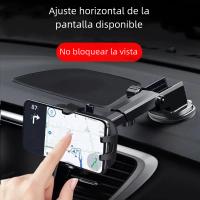 Soporte Universal Para Teléfono Móvil 360° Giratorio VIKEFON 2023 Adhesivo Para Parabrisas Y Tablero De Coche Compatible Con iPhone Samsung Xiaomi - details 3