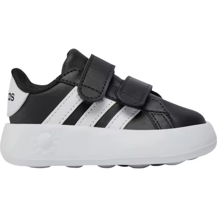 Zapatillas Adidas Grand Court 2.0 Cf I Negro Blancas Id5272 Casual Niño - 1
