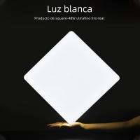 Lámpara De Techo LED Cuadrada Para Iluminación De Dormitorio Y Sala De Estar En Blanco Cálido Neutro Frío 48W 36W 24W 18W Luz LED Autónoma Control Remoto - details 5