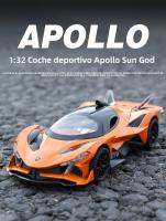 Modelo De Juguete De Aleación Apollo EVO a Escala 1:32 Con Diseño Futurista Efectos De Sonido Y Luz Acción De Resorte Ideal Para El Juego Infantil - details 0