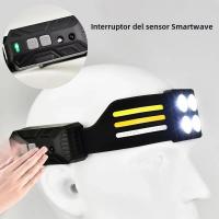 Linterna Frontal LED Recargable Tipo-C Con Sensor De Movimiento 270° Potente Para Camping Y Deportes Torcha Frontal De Reparación - details 1