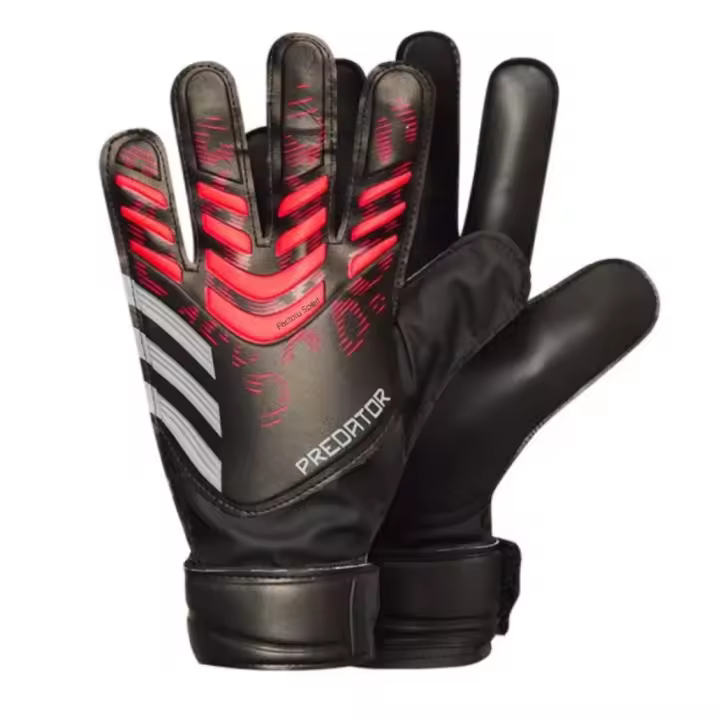 ADIDAS PRED GL MTC FINGERSAVE GUA POR NEGRO/CORAL FLUOR PARA NIÑOS - 1