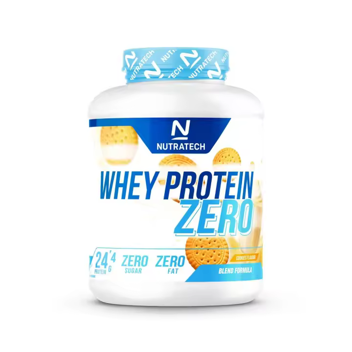Whey Protein Zero (2kg) - Nutratech Sin azúcar Bajo en grasa - 1