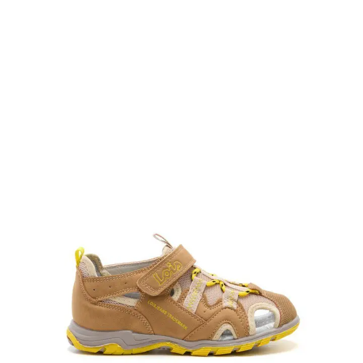 Lois 63278 Sandalias cerradas para niño camel en poliuretano 63278-043 - 1
