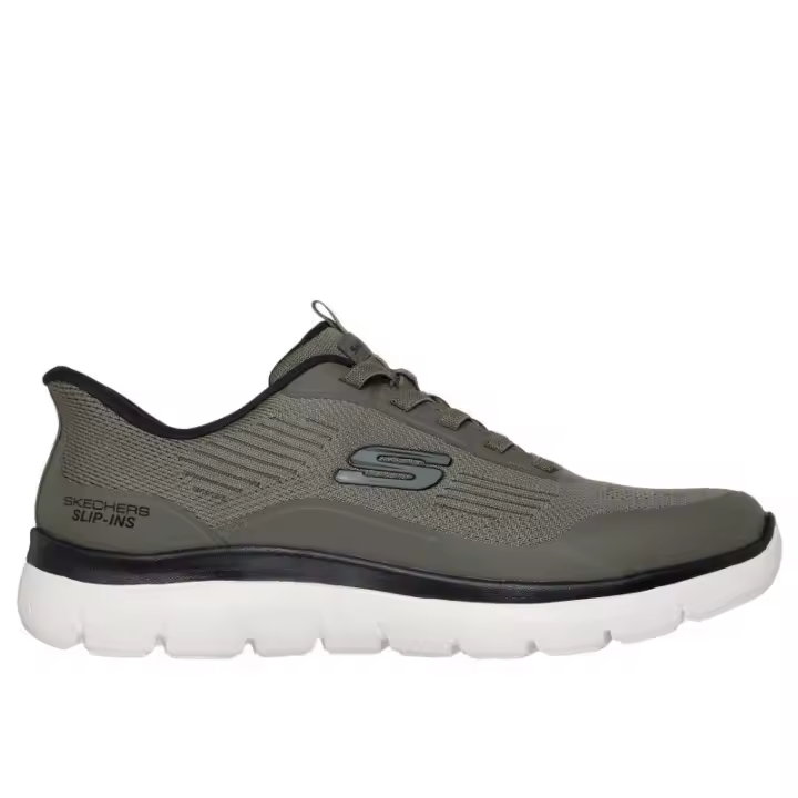 SKECHERS 233047 OLBK 39403 26I DEPORTIVO CORDON GRIS OSCURO - 1