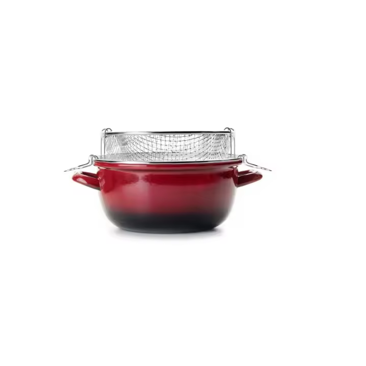 Ibili Freidora de Aceite con Cestillo Volcán 24 cm - 1