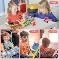 Libro Ocupado De Montessori Para Niñas Juguetes Educativos De Aprendizaje Temprano En La Guardería Actividades Diarias De Aprendizaje Viajes - details 15