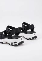 Skechers D'LITES FRESH CATCH Sandalias Planas Mujer Negro - details 6