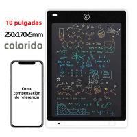 Tablet De Escritura LCD Para Niños 10/12 Pulgadas Tablero De Dibujo Magia Libro De Borrado Manual Regalo Educativo Para Niños - details 4
