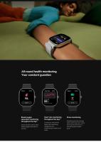 Xiaomi Redmi Watch 4, Bluetooth Xiaomi Redmi Watch 4 Global Edition, Español, Inglés Multilingüe, Reloj Inteligente Resistente al Agua 5ATM, Pantalla AMOLED de 1,97 Pulgadas, Bluetooth, Llamadas de Voz, Batería de 20 Días - details 8