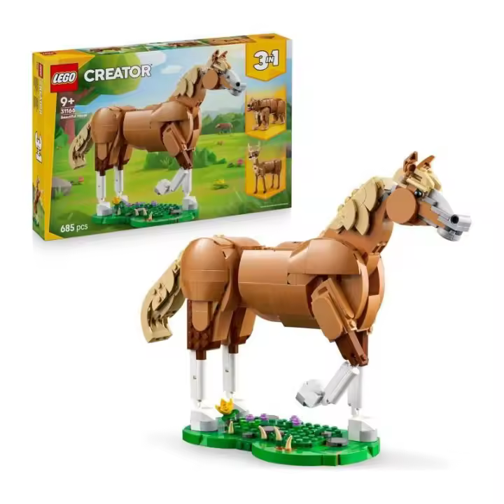LEGO CREATOR 3 EN 1 31166 CABALLO NOBLE - 1