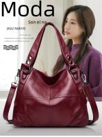 Bolso De Hombro Para Mujer De Cuero De Alta Calidad Tote Shopper De Lujo Diseñador Bolso Feminino Con Manija De Encima - details 0