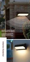 Lámpara De Pared Exterior LED Impermeable IP66 Con Sensor De Movimiento Iluminación Moderna Para Porche Balcón Jardín - details 8