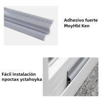 Tira De Sellado Para Ventanas Y Puertas 6M Espuma Silenciosa a Prueba De Viento Y Polvo Adhesiva Para Ventanas De Deslizamiento Y Casement Tapete Acústico Para Puerta - details 5