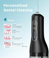 Irrigador Dental Portatil Profesional, Irrigador Bucal Inalámbrico Profesional 4 Boquillas 4 Modos, IPX7 Impermeable USB-C Recargable para Limpieza Dientes - details 0
