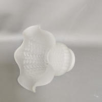 Sombrilla De Lámpara De Vidrio En Forma De Flor Protección De Bombilla Para Iluminación Pendente Moderna Para Hogar Y Dormitorio - details 7