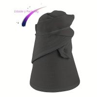 Gorro De Playa Para Mujer Protección Solar Amplio Plegable Ligero Y Transpirable Para Ciclismo Y Ocio Al Aire Libre - details 2
