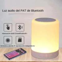 Lámpara De Noche LED RGB Con Bluetooth Y Audio Lámpara De Mesa Para Cama Luz Colorida Cambiable Al Toco Portátil - details 1