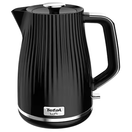 teflón | Hervidor eléctrico KO250830 | 2400 vatios | 1,7 litros | Plástico | Base giratoria 360° ° | negro - 1