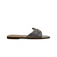 Calzados soraia,✨ Sandalias Planas de Mujer con Brillos – Mules Elegantes con Tiras Trenzadas y Pedrería – Zapatos Abiertos de Verano para Fiesta, Playa, Casual o Noche ✨ Bohemio Básico - details 9