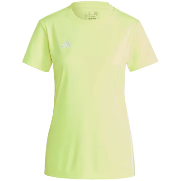 Camiseta Adidas Woman Manga Corta 3 Bandas Varios Colores - Modelo Tabela - Cuello Redondo T-Shirt Transpirable Aeroredy para Deportistas - Adidas Sport - Fútbol - Tenis - Padel - Indoor - Multideporte - Camiseta Deporte Mujer - 1