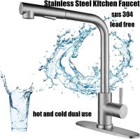 Grifo de Cocina Extensible Baja Presión 360° Acero Inoxidable Cepillado - details 5