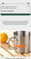 Juego De Tazas Plegables Para Camping Y Picnics De Acero Inoxidable 304 De Alta Calidad Portátil Y Ecológico Para Bebidas En Exteriores - details 3