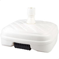 Base para sombrilla cuadrada blanca Ø33-48 mm Aktive - details 0