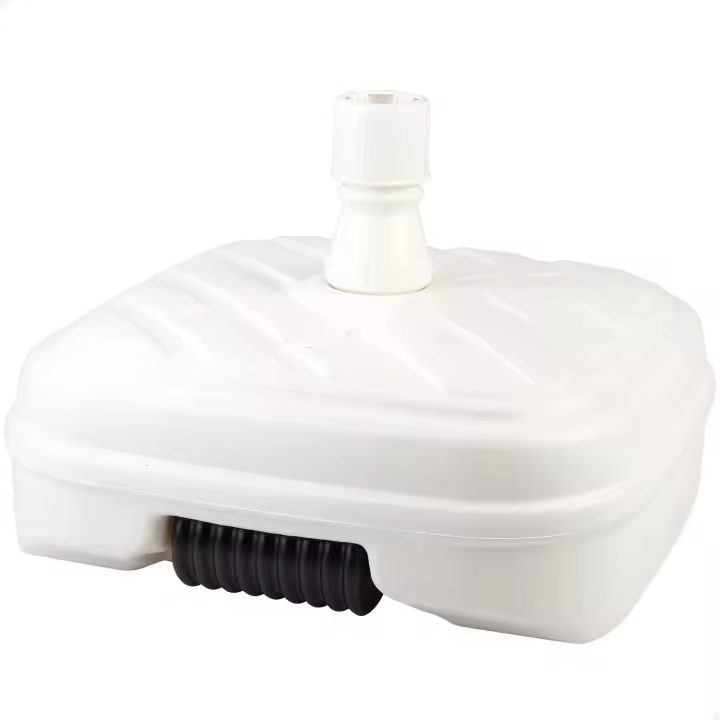 Base para sombrilla cuadrada blanca Ø33-48 mm Aktive - 1