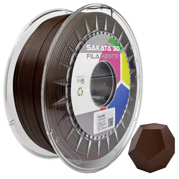 PLA 850 1kg 1,75mm SUPERIOR al PLA Standar Mayor Resistencia y Prestaciones Mecanicas 52 colores Pack de 2Kg Y 5Kg Marca SAKATA 3D FILAMENTS Directo de la Fábrica FILAMENTO 3D Impresora 3D Filamento para Impresora 3D - 1