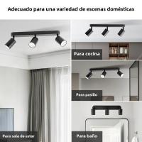 Lámpara De Techo LED GU10 Alta Gama Para Dormitorio Y Pasillo Luz De Tramo Con Bombilla GU10 Incluida Decoración De Hogar Lámpara Colgante - details 0