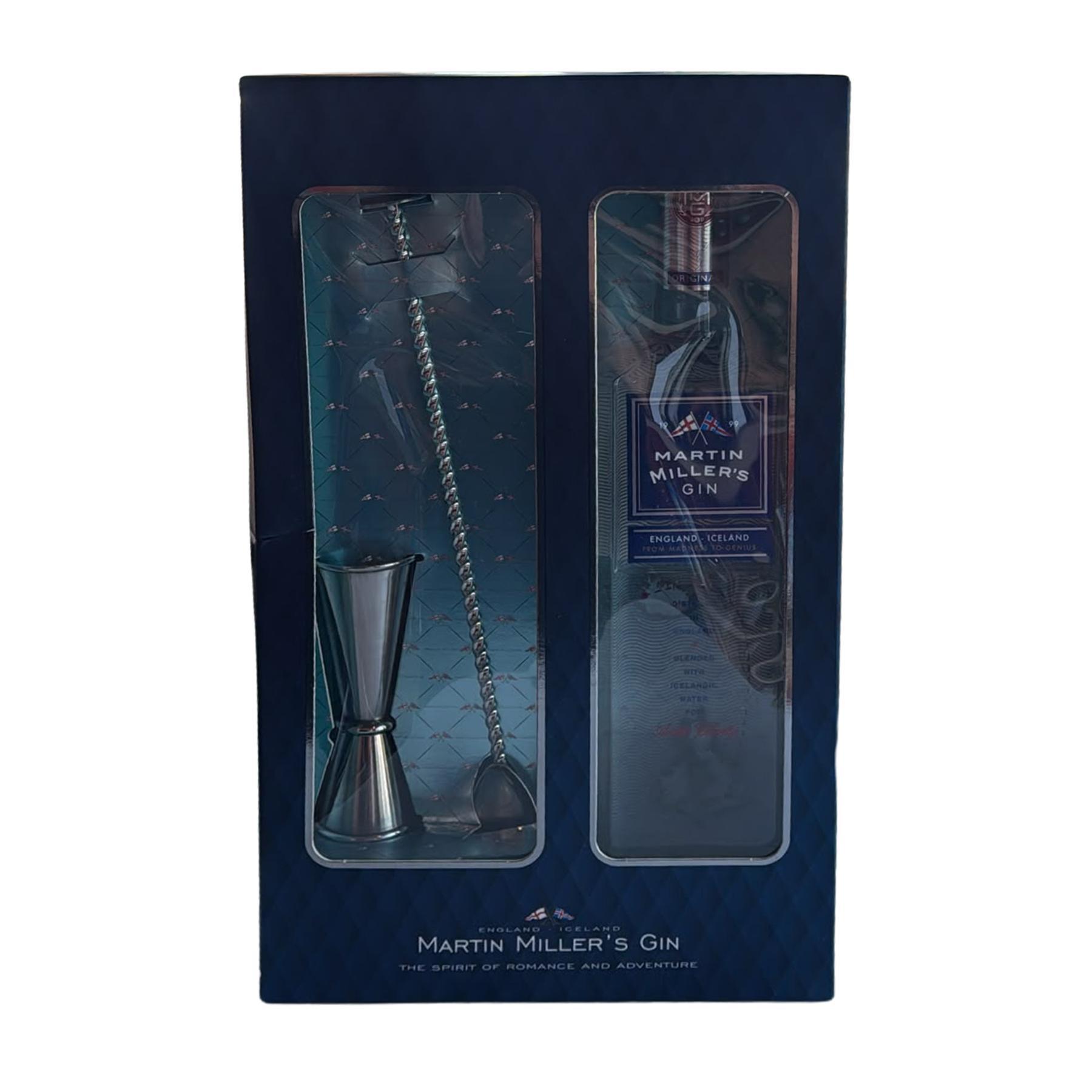Ginebra Pack Martin Miller's Artic Clarity 1L + Medidor + Cuchara 40% - Ginebra de Reino Unido