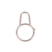 Llavero De Aleación De Titanio Con Clip Para Cinturón Llavero Rápido Super Ligero Para Hombres Con Colgante Para Llaves De Coche - details 8